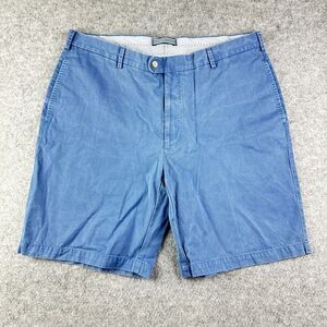 Peter Millar Shorts Mens 38 Blue Winston Washed Twill Chino Pima Cotton Preppy